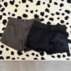 The North Face Aphrodite and Gaiam Traveler Knit Workout Shorts